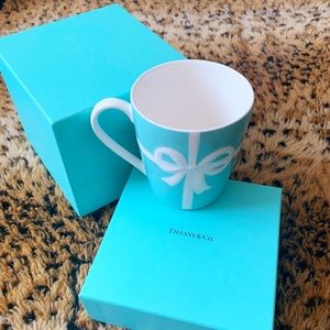 Tiffany & Co Tiffany blue bow coffee mug